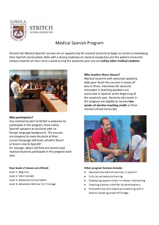 picture Medical Spanish Pdf 116246 | Medical Spanish Program