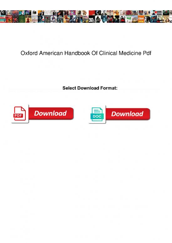 picture1_Oxford Handbook Of Medicine 115855 | Oxford American Handbook Of Clinical Medicine Pdf