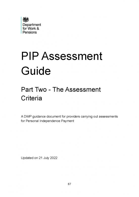 picture_Food Guide Pdf 116643 | Pip Assessment Guide Part 2 Assessment Criteria
