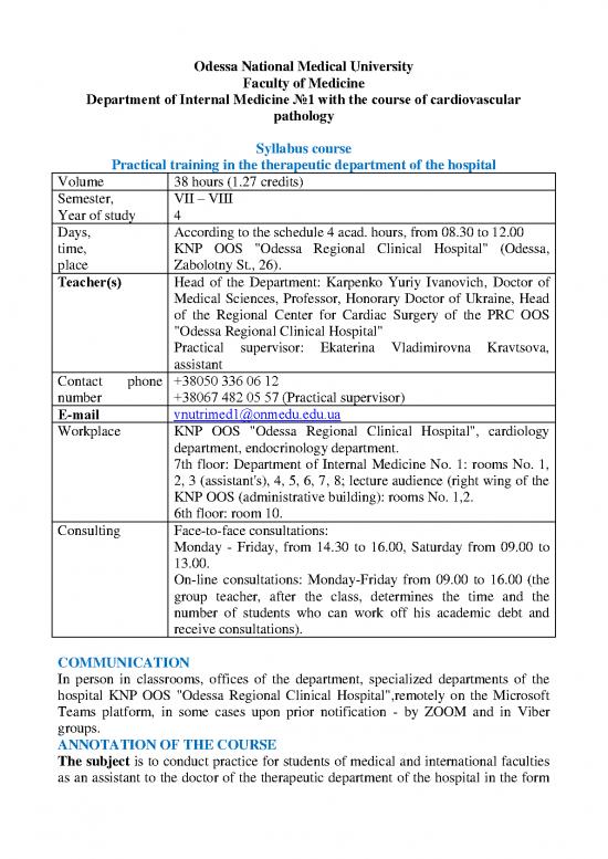 picture_Medicine Pdf 115357 | Practical Medical Training S Interdis
