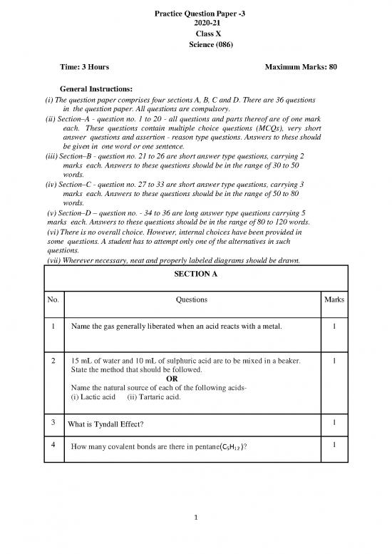 picture_General Science Pdf 117488 | Practicepaper 3 Classx Scienceem