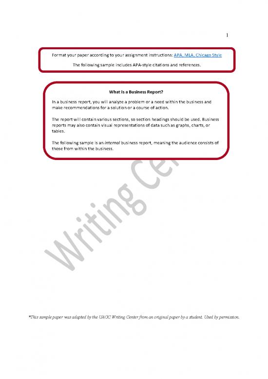 picture Report Pdf 117465 | Sample Business Report