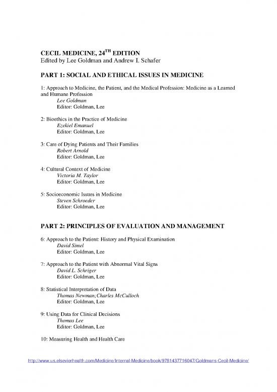 picture_Medicine Pdf 115208 | Sample Chapters And Table Of Contents