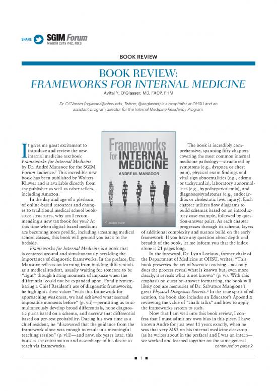 picture Internal Medicine Book Pdf 116041 | Sgim Mar 7