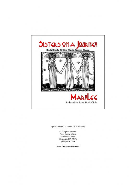 picture Journey Book Pdf 117199 | Sisters On A Journey Lyrics