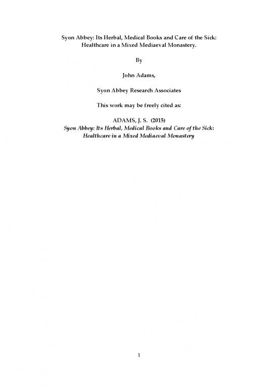 picture Medical Books Free 115411 | Syon Abbey Healthcare And Medical Books 8 Jan 2016