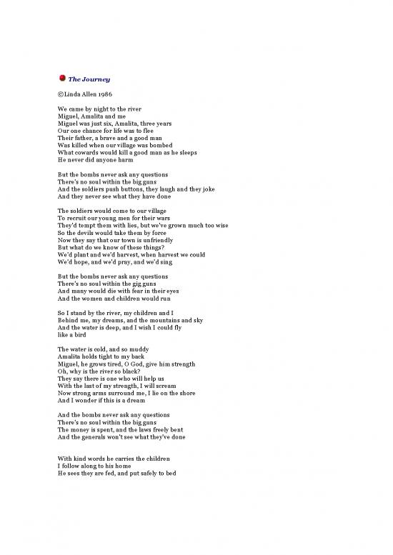 picture Mary Oliver The Journey Pdf 116894 | The Journey