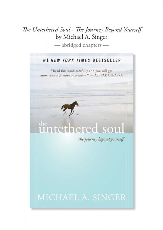 picture_The Untethered Soul Pdf 116862 | The Untethered Soul &ndash; Gift Chapters For Tony Robbins Video 3