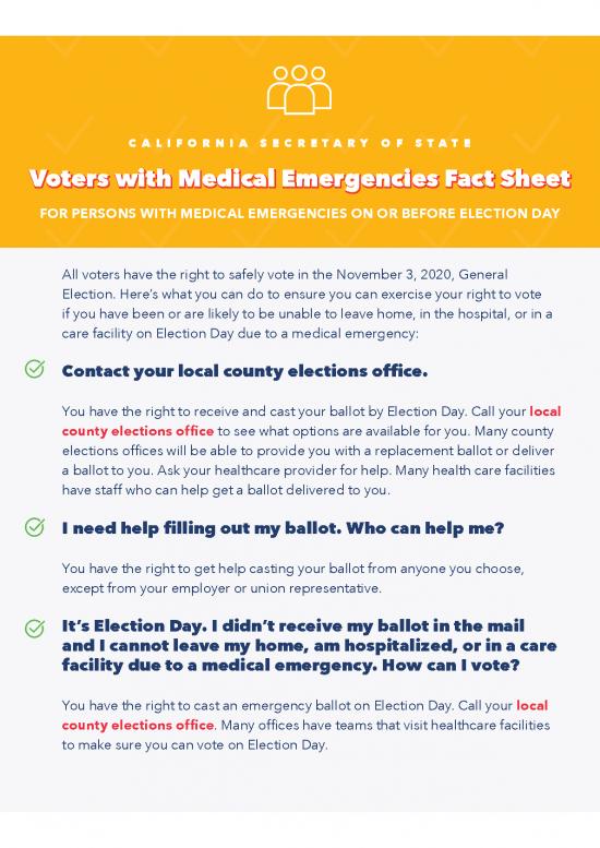 picture1_Medical Emergencies Pdf 115729 | Votesafe Medical