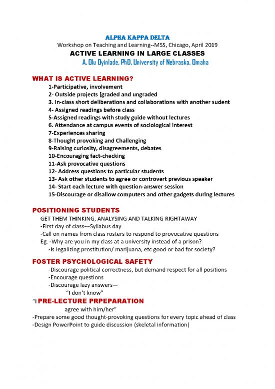 picture Study Pdf 119795 | 03 Active Learning