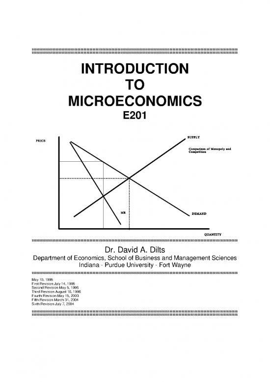 picture Microeconomics Notes 119453 | 142427