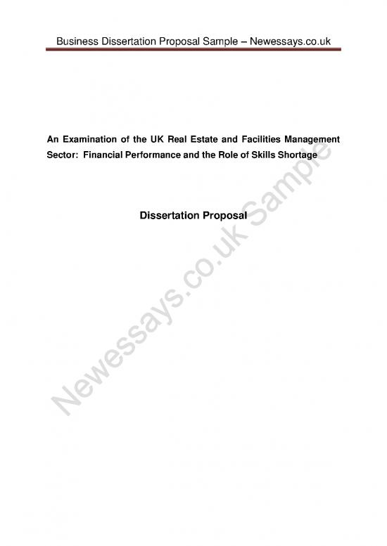picture1_Economic Survey 119394 | 31business Dissertation Proposal Sample  Newessayscouk