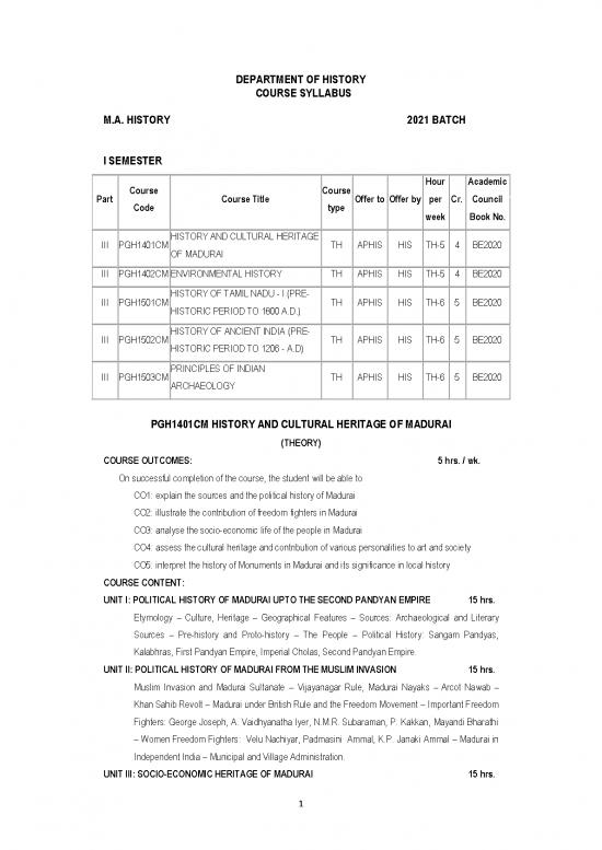 picture1_Academic Pdf 119294 | 3c5    History 2021 Batch