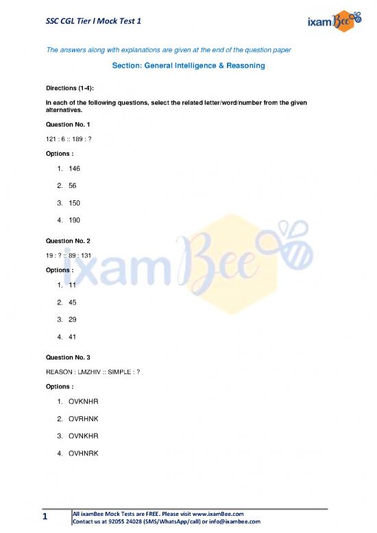 picture Ssc Cgl Mock Test Pdf 119242 | 4275afa37e8ab0dff4690fe2cf827c12ssc Cgl Tier 1 Mt 1