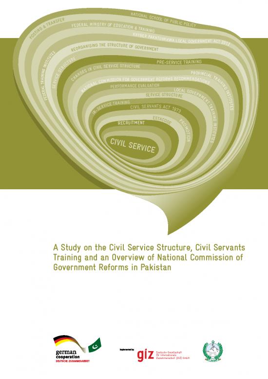 picture1_A Study On The Civil Service Structure Civil Servants Training And An Overview Of National Commission Of Government Reforms In Pakistan