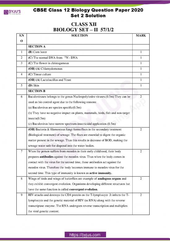 picture1_Cbse Class 12 Biology Question Paper Set 2 Solution 2020