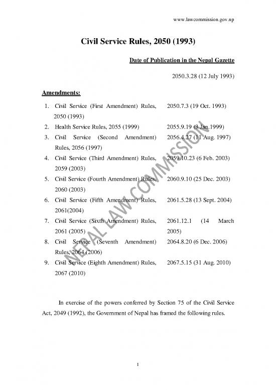 picture_Civil Service Rules 2050 1993