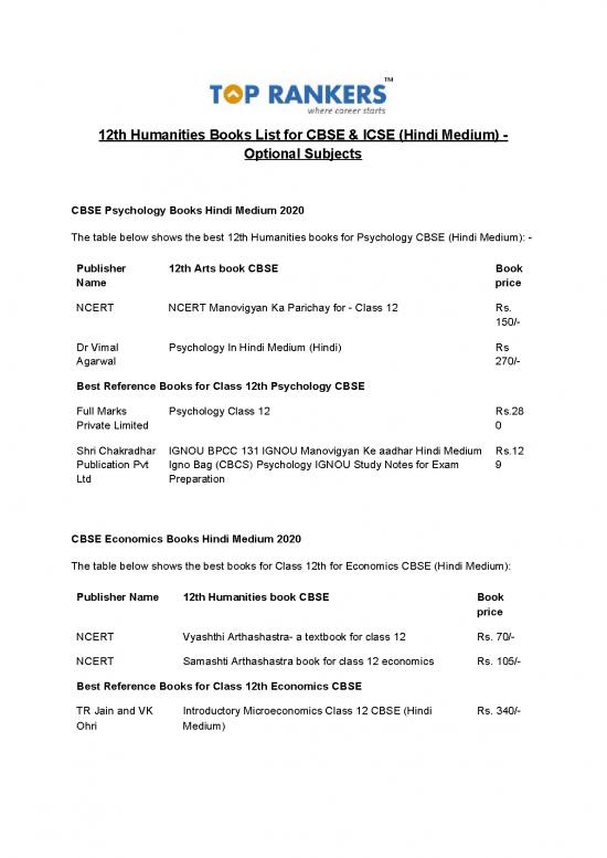 picture_Ignou Books 117618 | Class 12th Humanities Books Cbse Icse Hindi Medium 025941d818e23