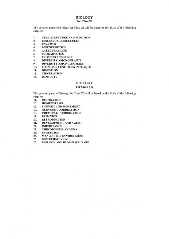 picture_Curriculum Of Biology Xi Xii Along With Slos