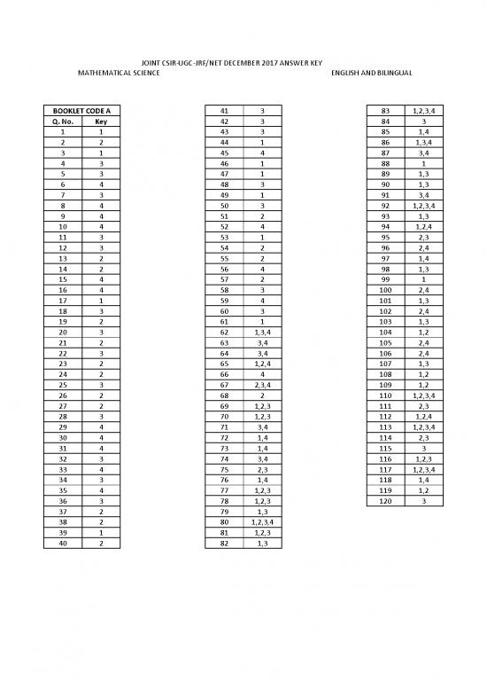 picture1_December 2017 Answer Key A 1