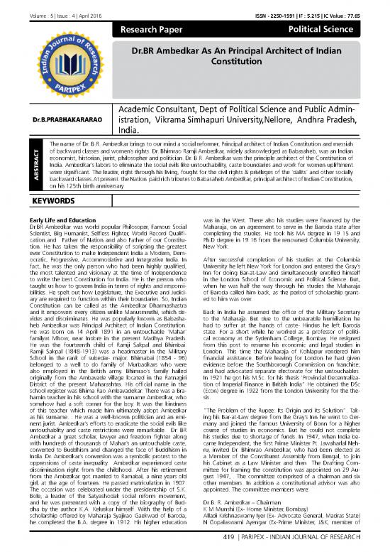 picture_Academic Pdf 119740 | Drbr Ambedkar As An Principal Architect Of Indian Constitution April 2016 0696900155 5014753