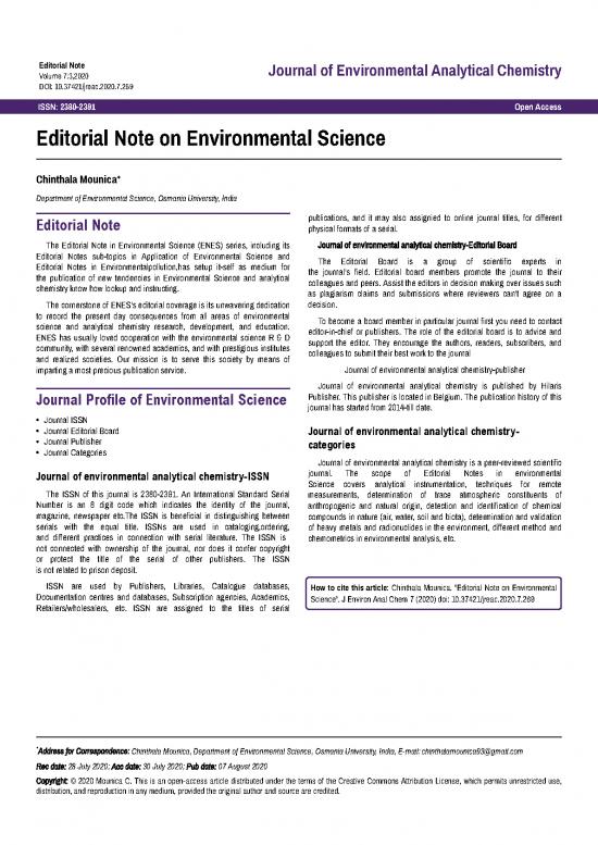 picture_Editorial Note On Environmental Science