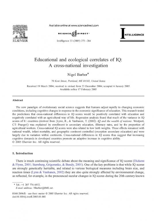 picture1_Economic Analysis Pdf 117796 | Education And Ecological Correlates Of Iq