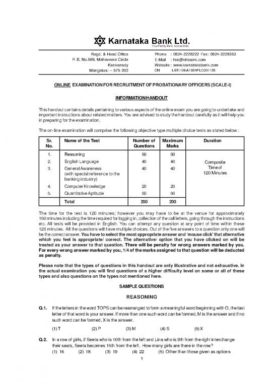 picture Study Pdf 117772 | Examination Handout