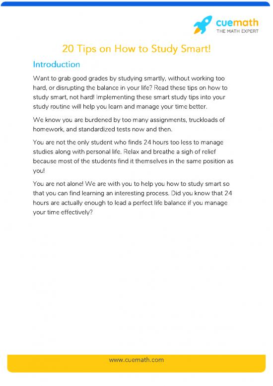 picture Study Pdf 119956 | File 20 Tips On How To Study Smart Pdf 1613459487