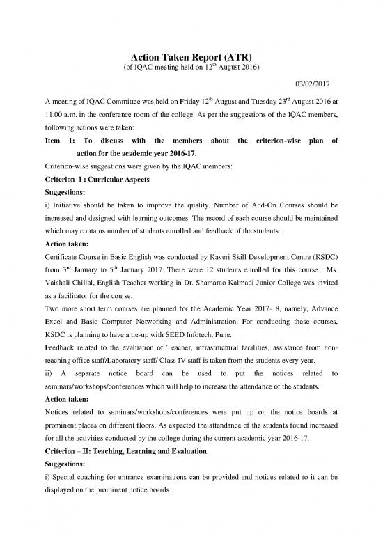 picture_Report Pdf 117773 | Final Atr Of Iqac Meeting Held On 2 8 16