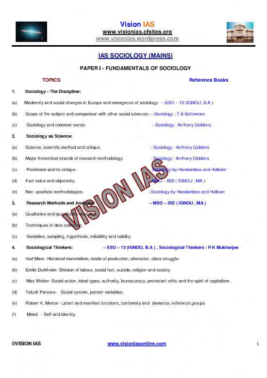 picture_Ignou Books 118789 | Ias Mains Sociology Reference Book Syllabus Vision Ias