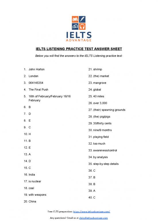 picture1_Ielts Listening Practice Test Answer Sheet And Advice Pdf