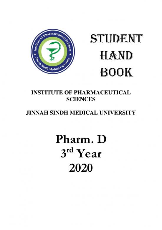 picture Pharmaceutical Book Pdf 119269 | Ips 3rd Year Student Hand Book