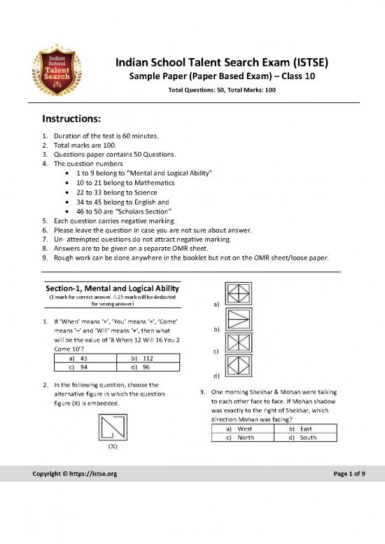 picture1_Istse Sample Question Paper For Class 10