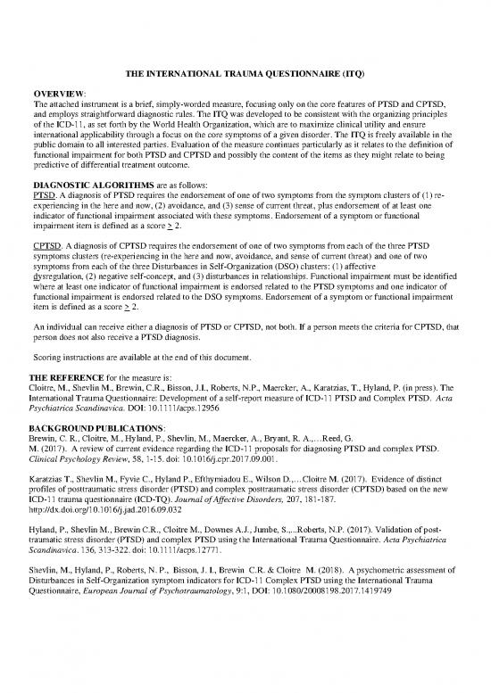 picture_International Trauma Questionnaire Pdf 119456 | Itq Overview And Scoring Final 9 September 2018 (1)