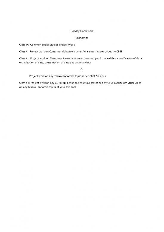 picture Project Topics Pdf 117678 | Ix Xii Economics