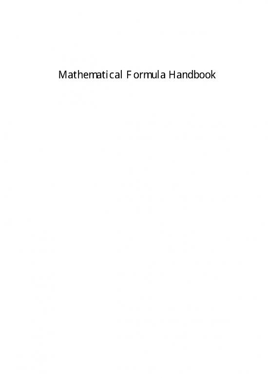 picture1_Calculus Pdf 120080 | Mathematical Formula Handbook