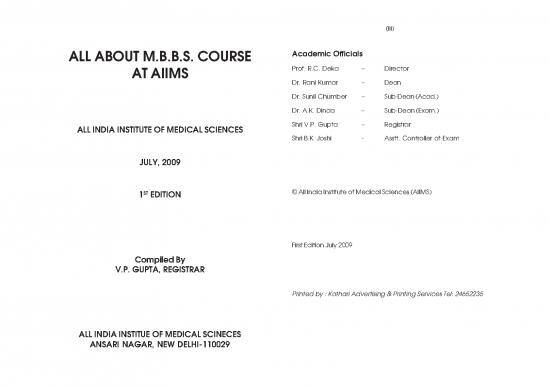 picture1_Report Pdf 118854 | Mbbs Schedule