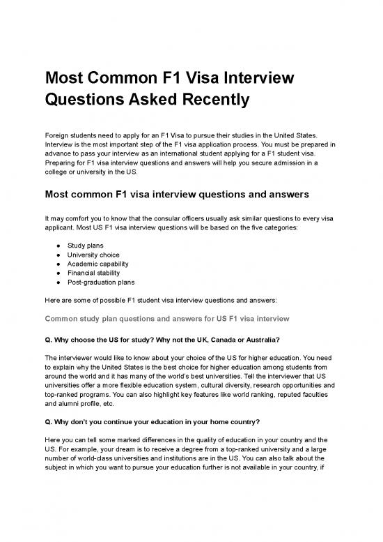 picture_Study Pdf 117983 | Most Common F1 Visa Interview Questions Asked Recently