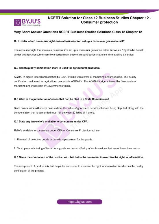picture1_Agricultural Pdf 118229 | Ncert Solution For Class 12 Business Studies Chapter 12