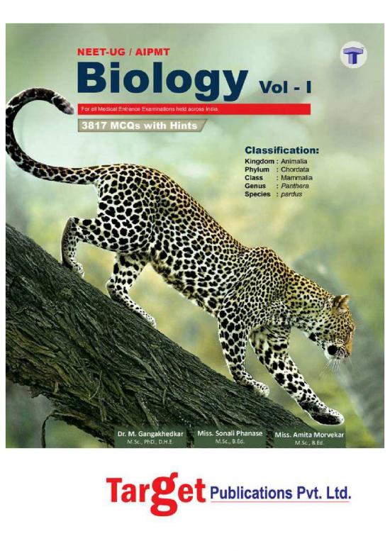 picture1_Information Retrieval Pdf 117575 | Neet Biology Vol I