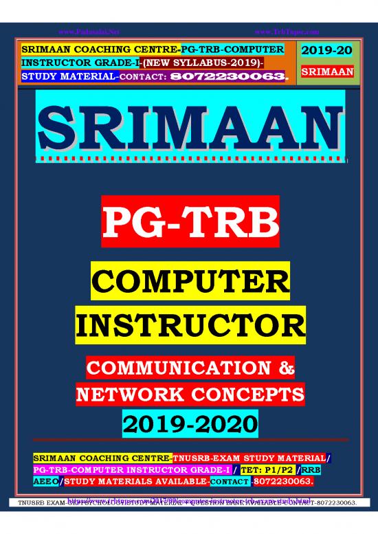 picture_Study Pdf 118510 | Pgtrb Computer Instructor Study Material English Medium