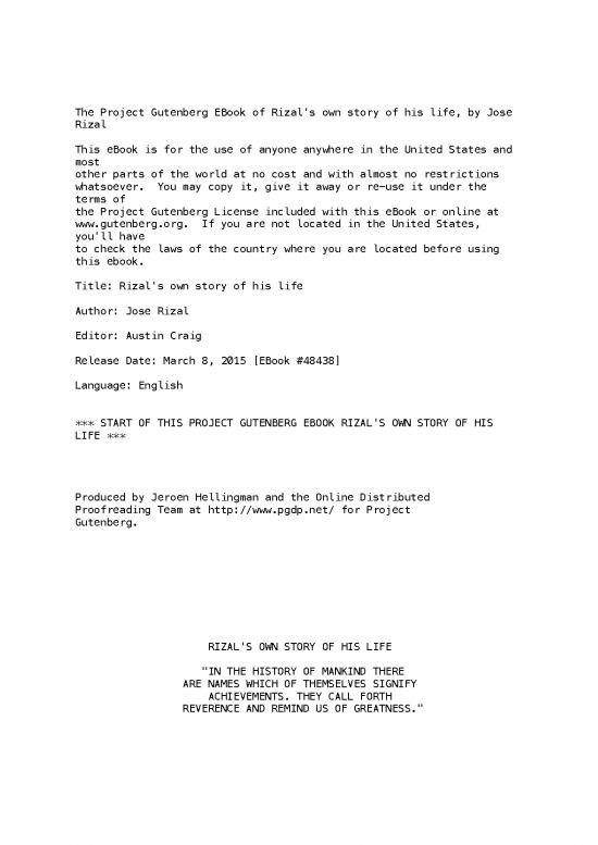 picture1_Rizals Own Story Of His Life