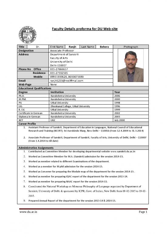 picture1_Career Pdf 119057 | Sept2017 Sanskrit Ranjit