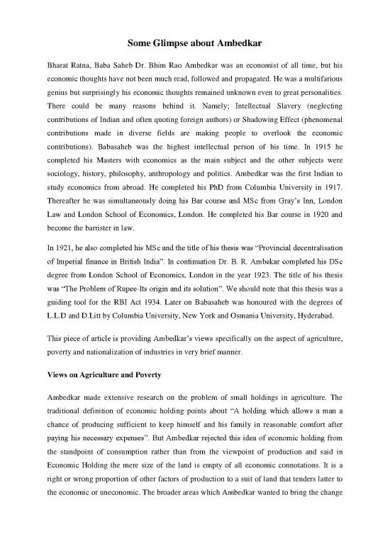 picture1_Study Pdf 119048 | Some Glimpse About Ambedkar