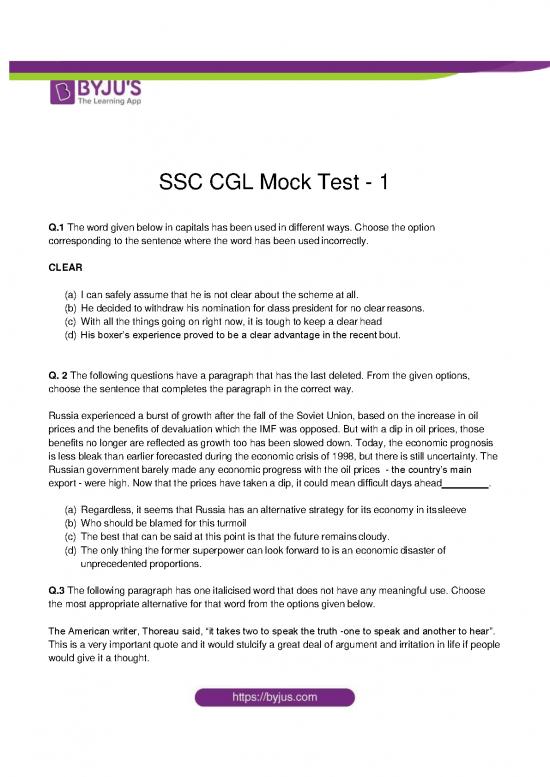picture Ssc Cgl Mock Test Pdf 118168 | Ssc Cpo Mock Test 1