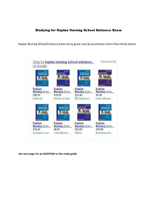 picture_Study Pdf 119005 | Studyingforkaplannursingschoolentranceexam Spring2013