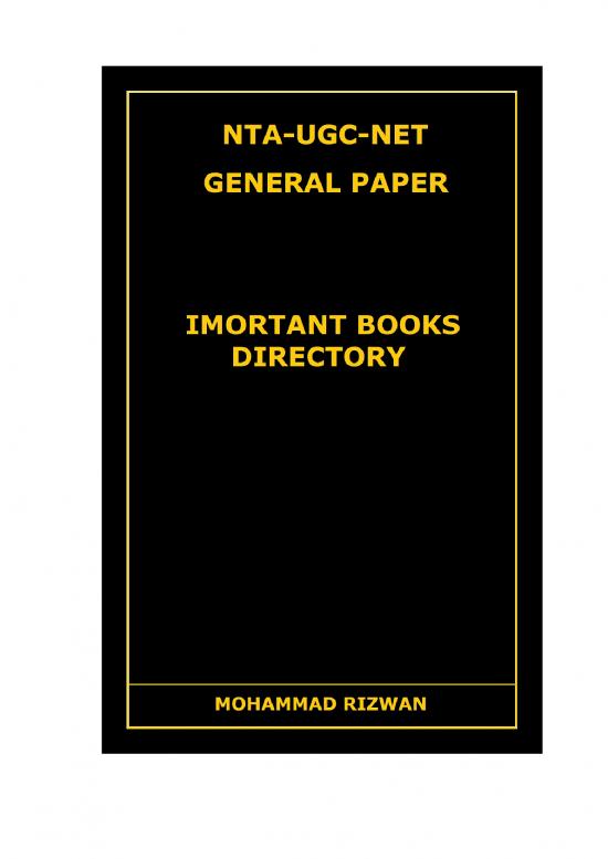 picture_Ugc Net Books Pdf 119666 | Ugc Net Important Books Directory
