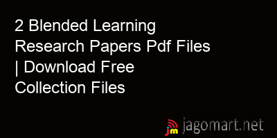 picture 2 Blended Learning Research Papers Pdf Files | Download Free Collection Files