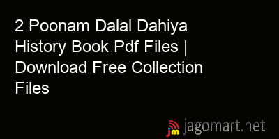 picture 2 Poonam Dalal Dahiya History Book Pdf Files | Download Free Collection Files